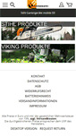 Mobile Screenshot of gartengeraete-shop.de